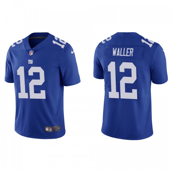 Men's Darren Waller New York Giants Blue Vapor Lim...