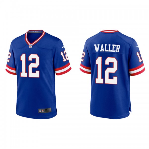 Men's Darren Waller New York Giants Royal Classic ...