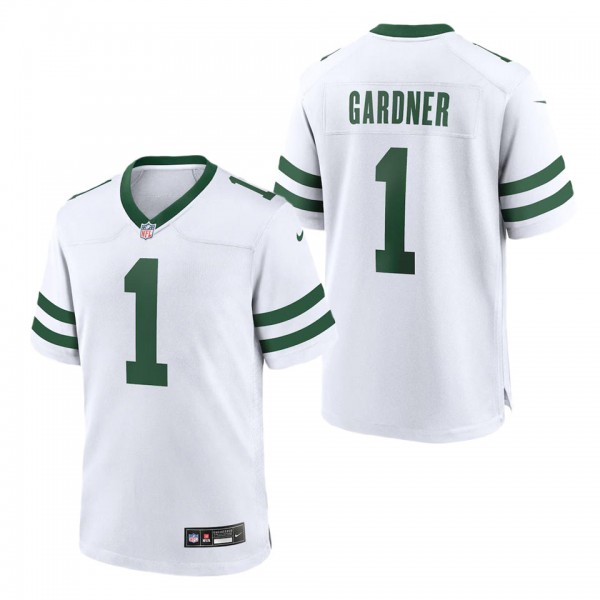 Men's New York Jets Ahmad Sauce Gardner Legacy Whi...