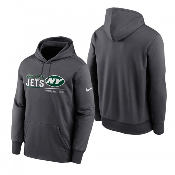 Men's New York Jets Anthracite Prime Logo Name Spl...