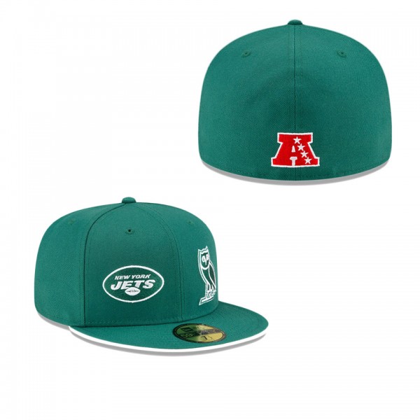 Men's New York Jets Green OVO x NFL 59FIFTY Fitted...