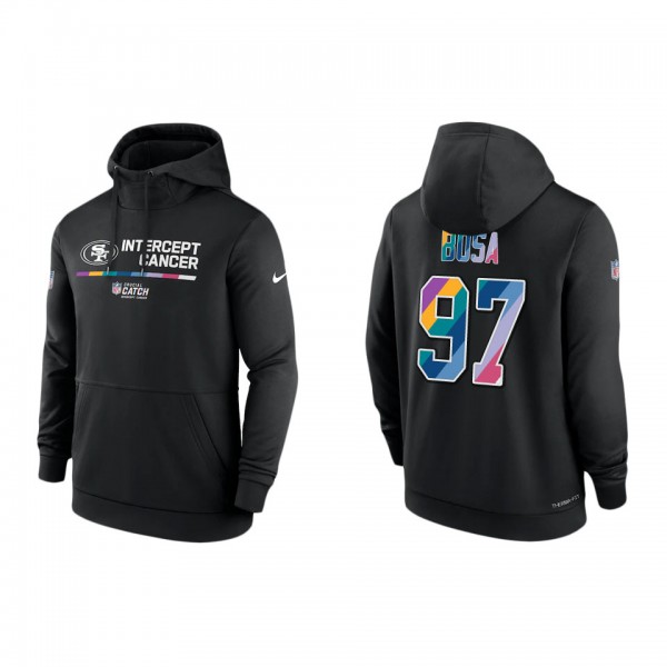 Nick Bosa San Francisco 49ers 2022 Crucial Catch Therma Performance Pullover Hoodie