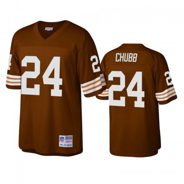 Cleveland Browns Nick Chubb 1963 Brown Legacy Repl...