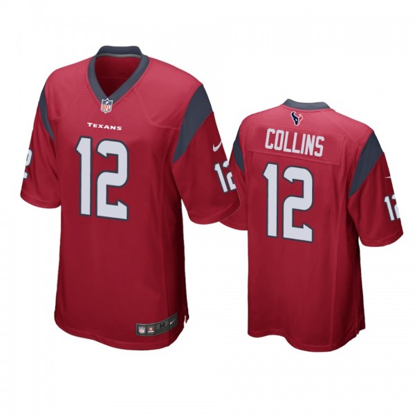 Houston Texans Nico Collins Red Game Jersey