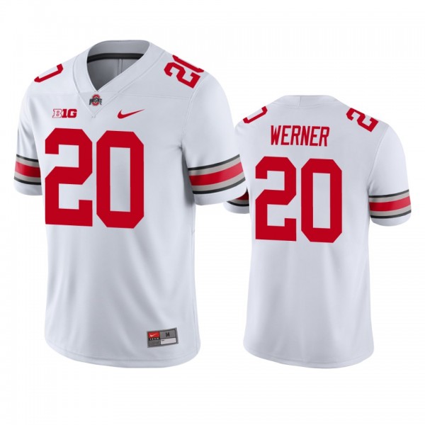 Ohio State Buckeyes Pete Werner White Game College...