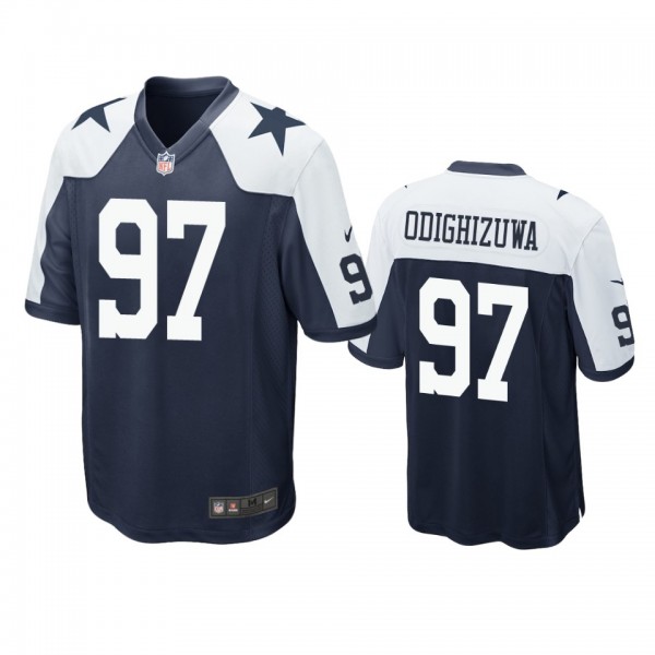 Dallas Cowboys Osa Odighizuwa Navy Alternate Game Jersey