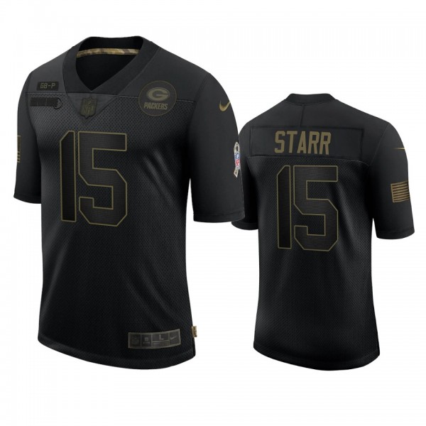 Green Bay Packers Bart Starr Black 2020 Salute to ...