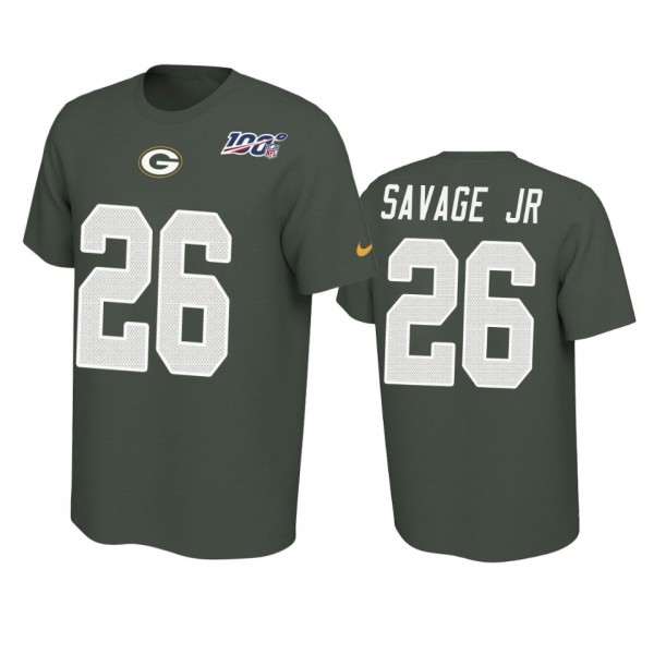 Green Bay Packers Darnell Savage Jr. Green 100th S...