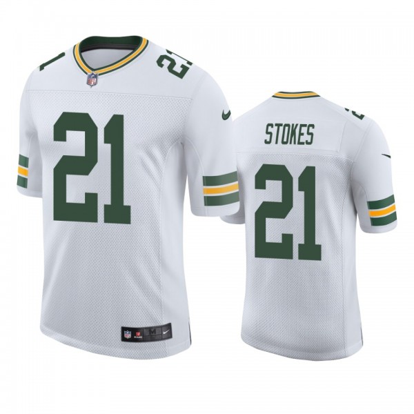 Eric Stokes Green Bay Packers White Vapor Limited ...