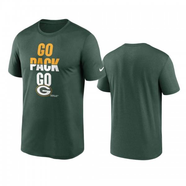 Green Bay Packers Green Legend Local Phrase Perfor...