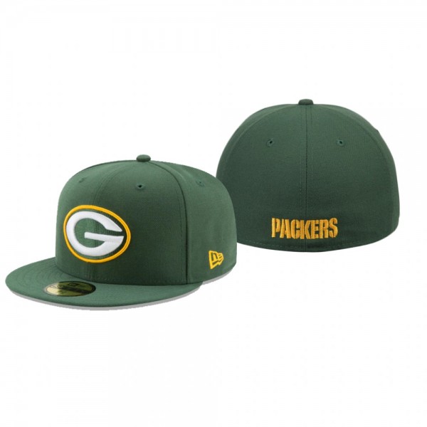 Green Bay Packers Green Omaha 59FIFTY Fitted Hat