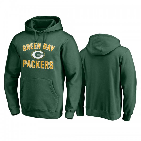 Green Bay Packers Green Victory Arch Pullover Hood...