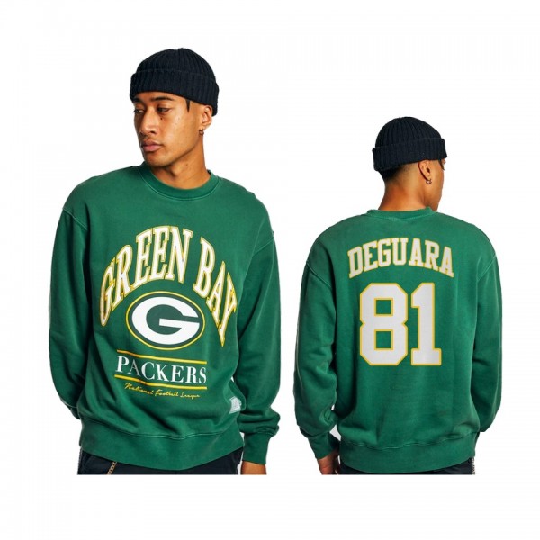 Men's Green Bay Packers Josiah Deguara Green Vinta...