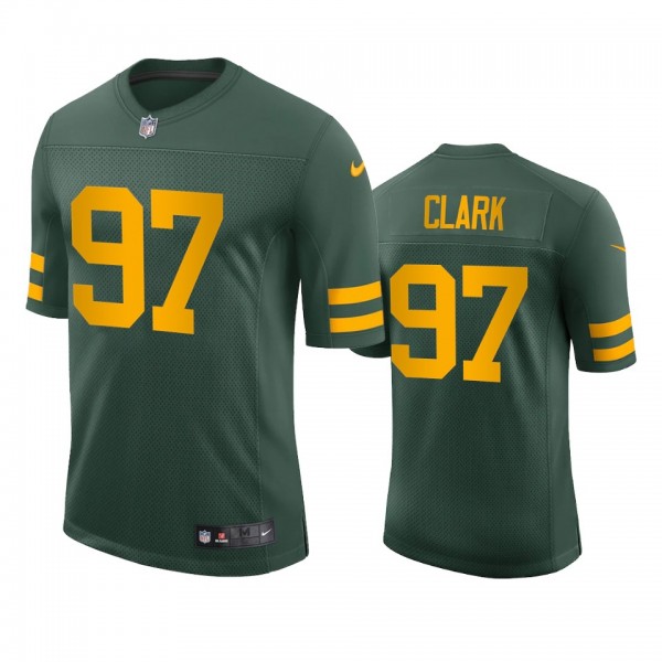 Green Bay Packers Kenny Clark Green Vapor Limited ...