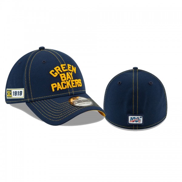 Green Bay Packers Navy 2019 NFL Sideline Road Hist...