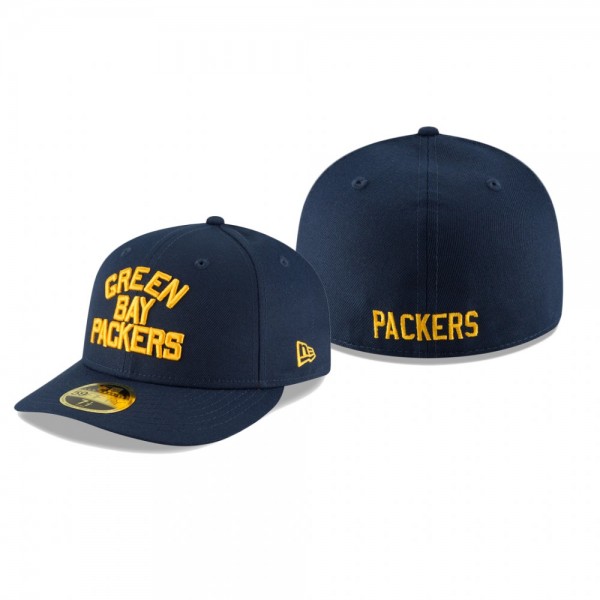 Green Bay Packers Navy Omaha Throwback Low Profile...