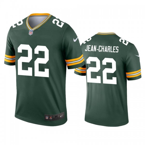 Green Bay Packers Shemar Jean-Charles Green Legend...