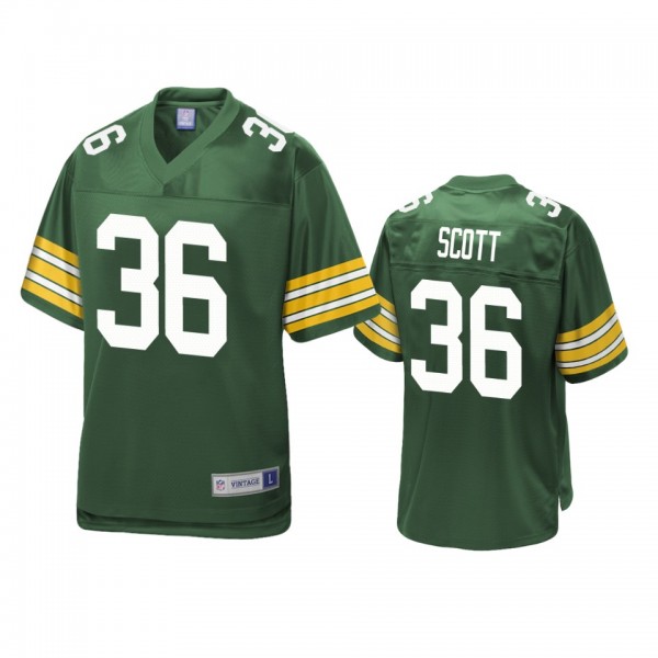 Green Bay Packers Vernon Scott Green Pro Line Jers...
