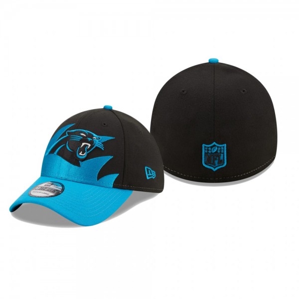 Carolina Panthers Black Blue Surge 39THIRTY Flex Hat