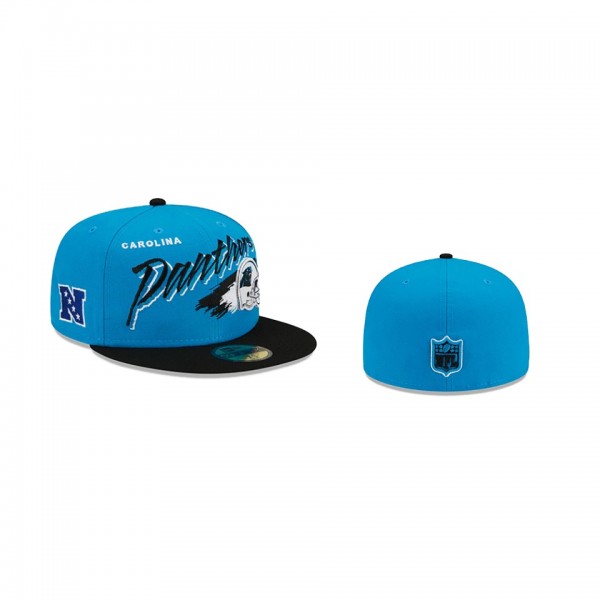 Carolina Panthers Blue Helmet 59FIFTY Fitted Hat