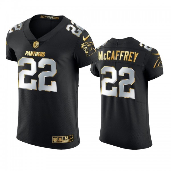 Carolina Panthers Christian McCaffrey Black 2020-2...