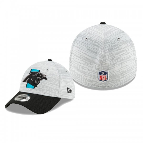 Carolina Panthers Gray Black 2021 NFL Training Camp 39THIRTY Hat