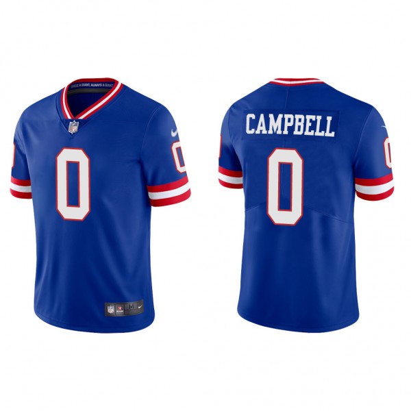 Men's Parris Campbell New York Giants Royal Classic Vapor Limited Jersey