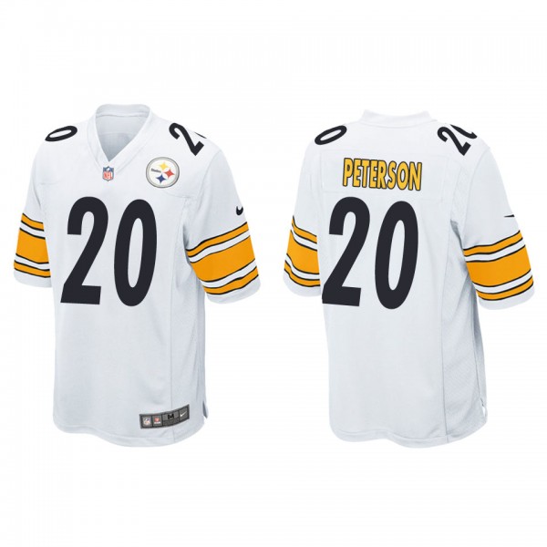 Men's Pittsburgh Steelers Patrick Peterson White G...