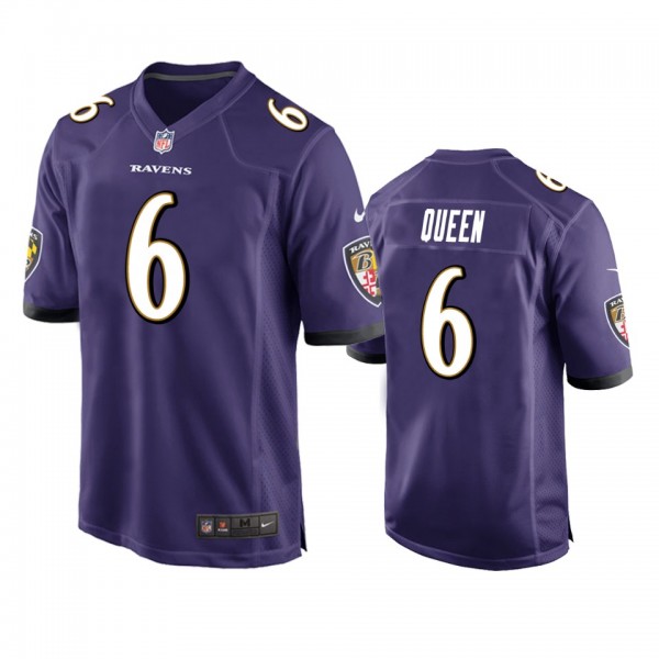 Baltimore Ravens Patrick Queen Purple Game Jersey