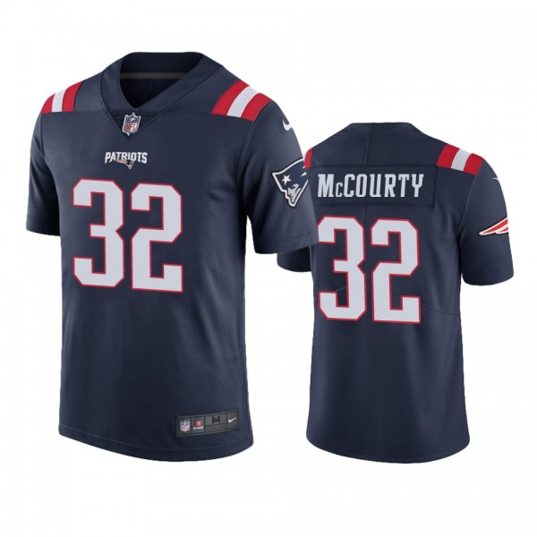 New England Patriots #32 Men's Navy Devin McCourty...