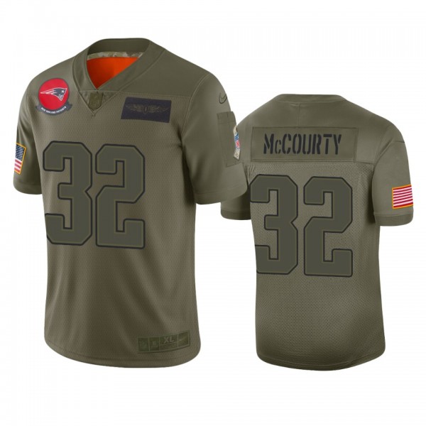 New England Patriots Devin McCourty Camo 2019 Salu...