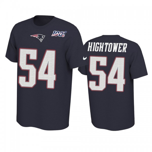 New England Patriots Dont'a Hightower Navy 100th S...