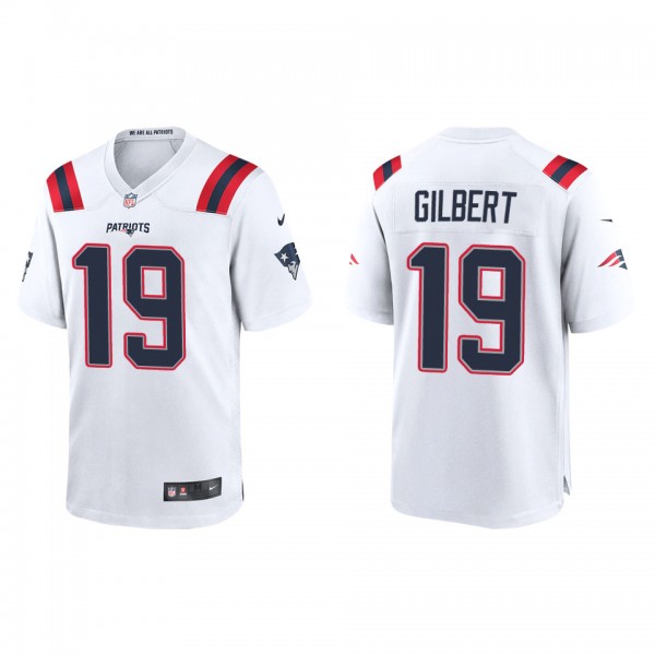 Men's New England Patriots Garrett Gilbert White G...