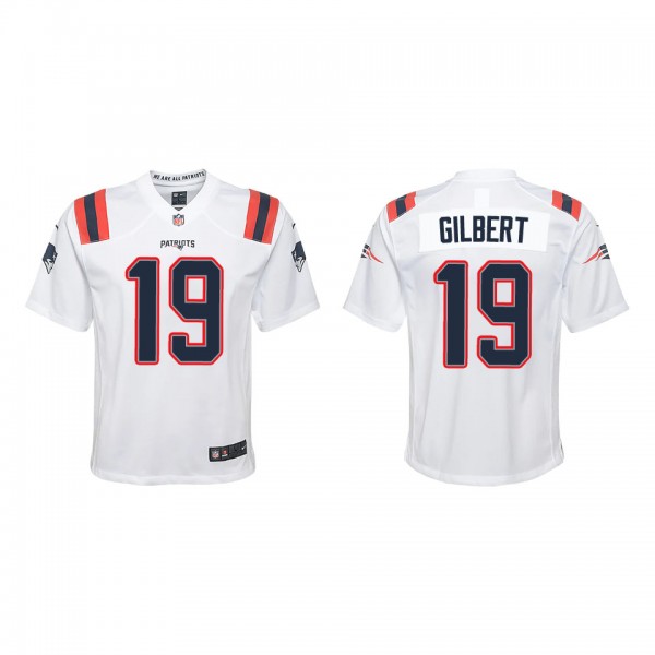 Youth New England Patriots Garrett Gilbert White G...