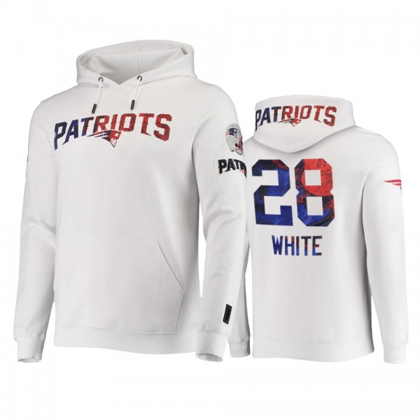 New England Patriots James White White Americana P...
