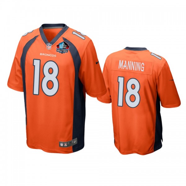 Denver Broncos Peyton Manning Orange NFL Hall of F...