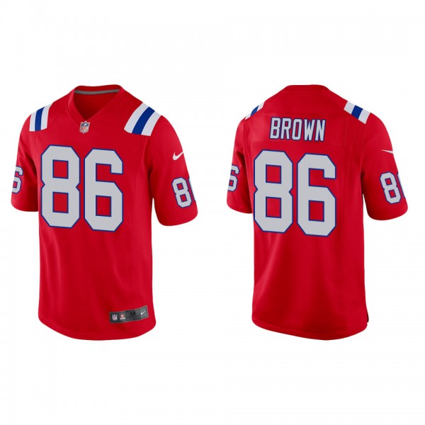 Men's New England Patriots Pharaoh Brown Red Alter...