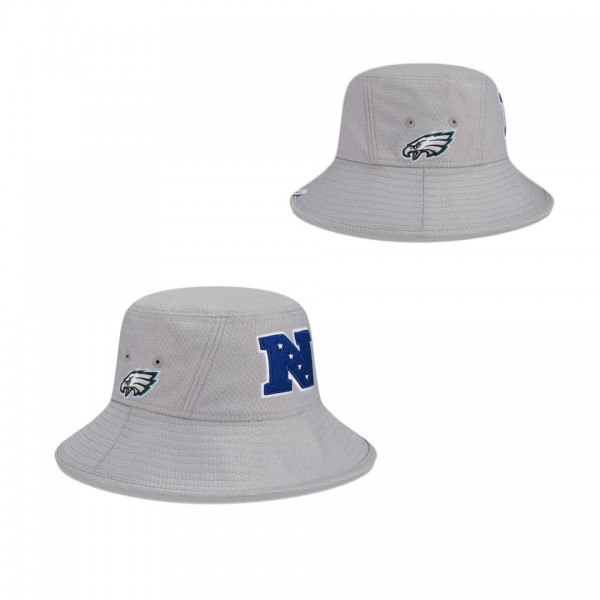 Men's Philadelphia Eagles Gray 2024 Pro Bowl Bucket Hat