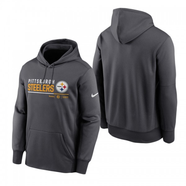 Men's Pittsburgh Steelers Anthracite Prime Logo Na...