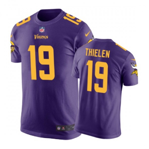 Minnesota Vikings #19 Adam Thielen Color Rush Nike...