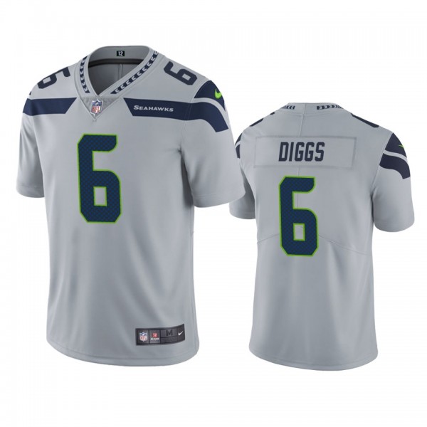 Quandre Diggs Seattle Seahawks Gray Vapor Limited ...