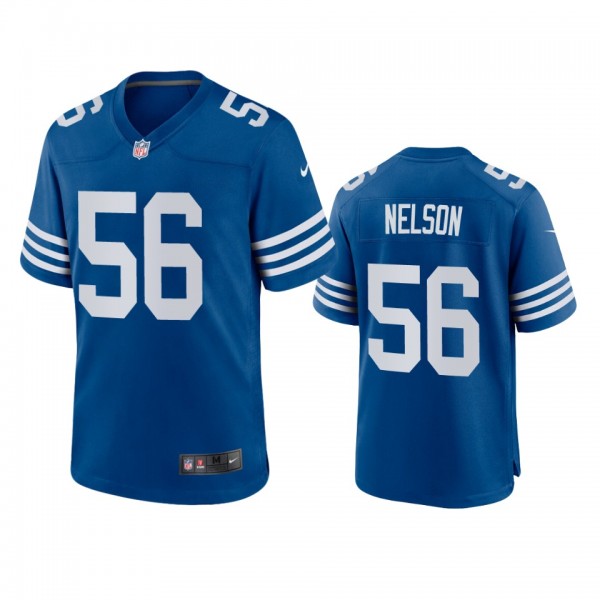 Indianapolis Colts Quenton Nelson Royal Alternate ...