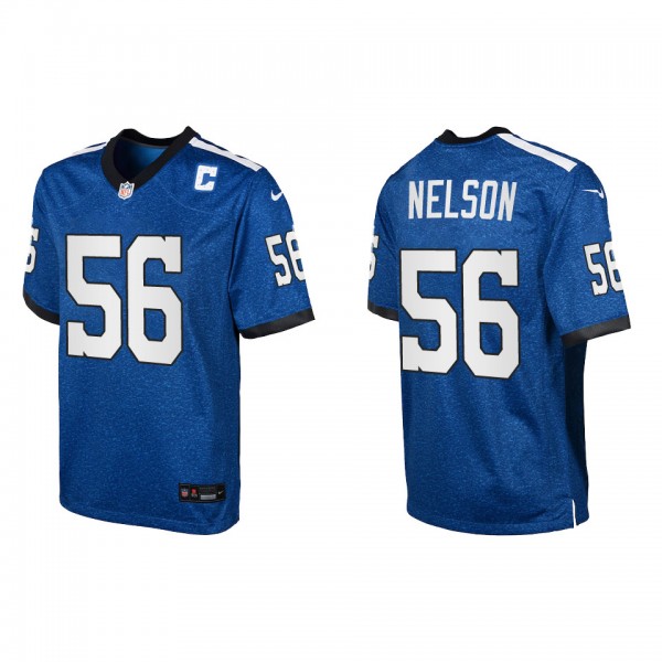 Quenton Nelson Youth Indianapolis Colts Royal Indi...
