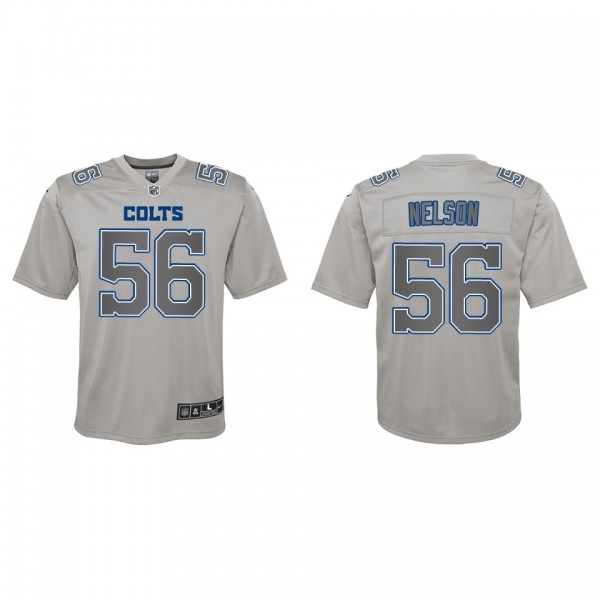Quenton Nelson Youth Indianapolis Colts Gray Atmos...
