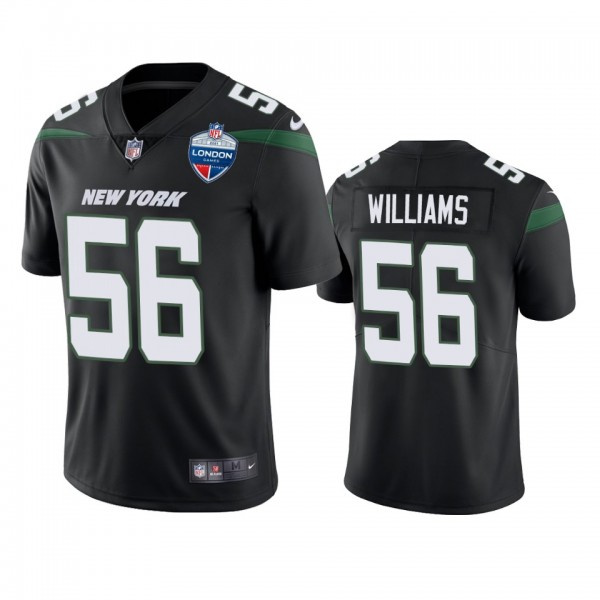 Quincy Williams New York Jets Black Vapor Limited ...