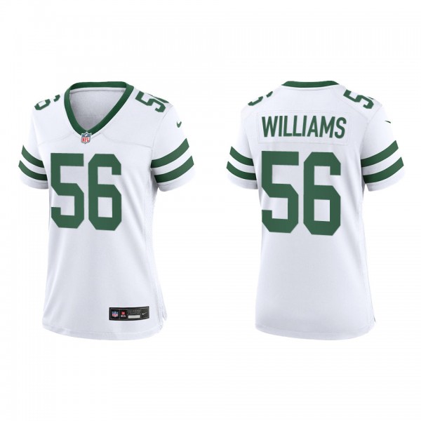Quincy Williams Women's New York Jets White Legacy...