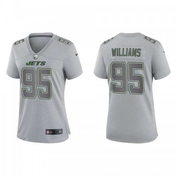 Quinnen Williams Women's New York Jets Gray Atmosp...
