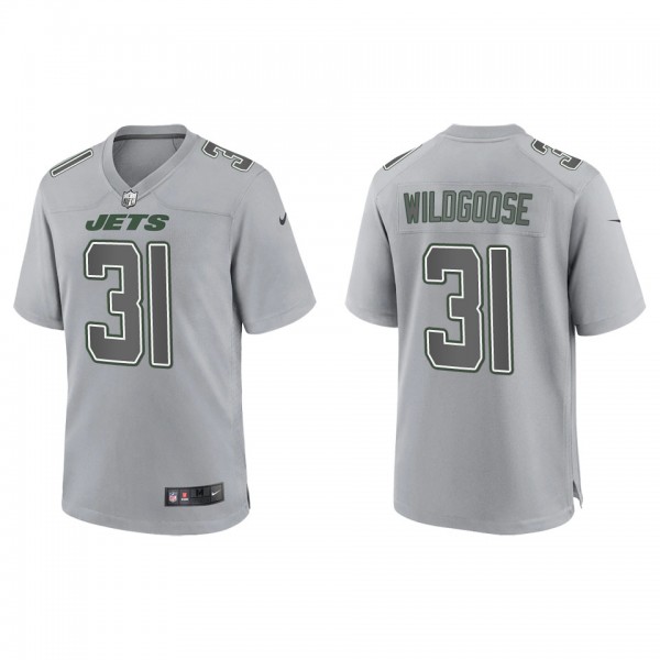 Rachad Wildgoose Men's New York Jets Gray Atmosphe...