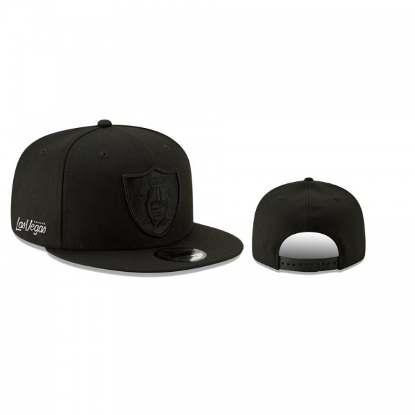 Las Vegas Raiders Black Basic Wordmark 9FIFTY Hat