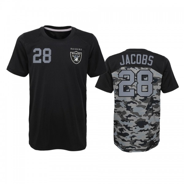 Las Vegas Raiders Josh Jacobs Black Extra Yardage ...
